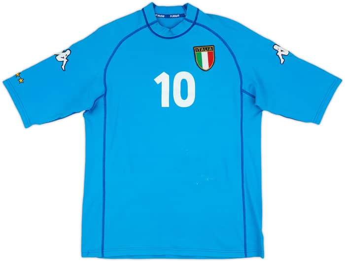 2000-01 Italy Basic Home Shirt Del Piero #10 - 6/10 - (XL)