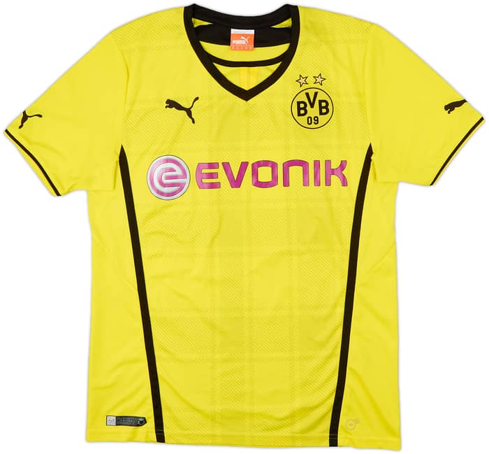 2013-14 Borussia Dortmund Home Shirt - 8/10 - (M)