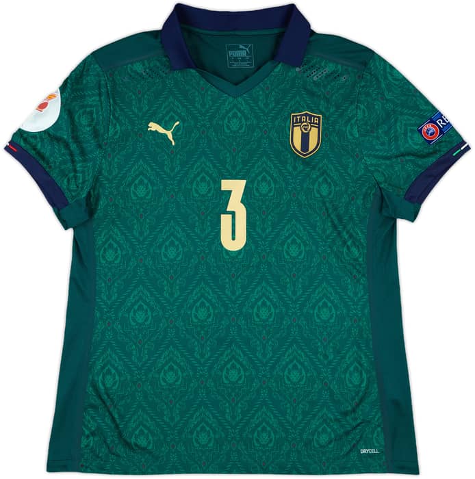 2019 Italy Women Match Issue UEFA Euro Qualifying Third Shirt Lenzini #3