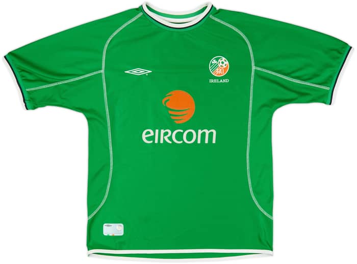 2001-03 Ireland Home Shirt - 8/10 - (L)