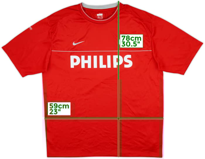 2008-09 PSV Nike Training Shirt - 8/10 - (XXL)