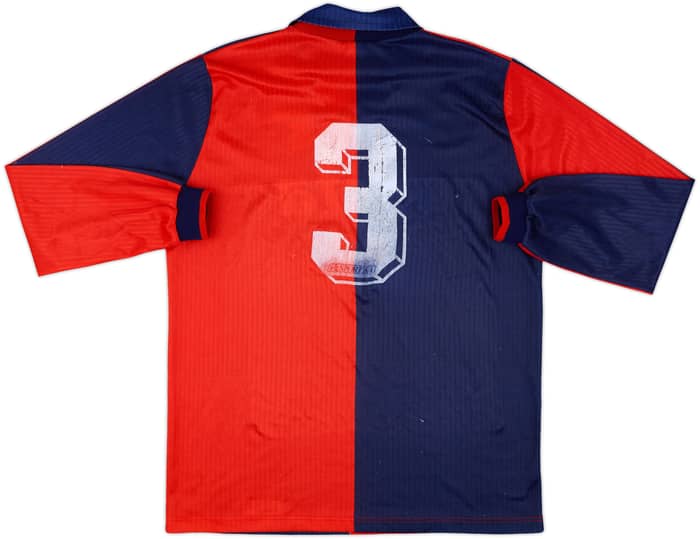1990-91 Genoa Home Shirt #3 - 5/10 - (XL)