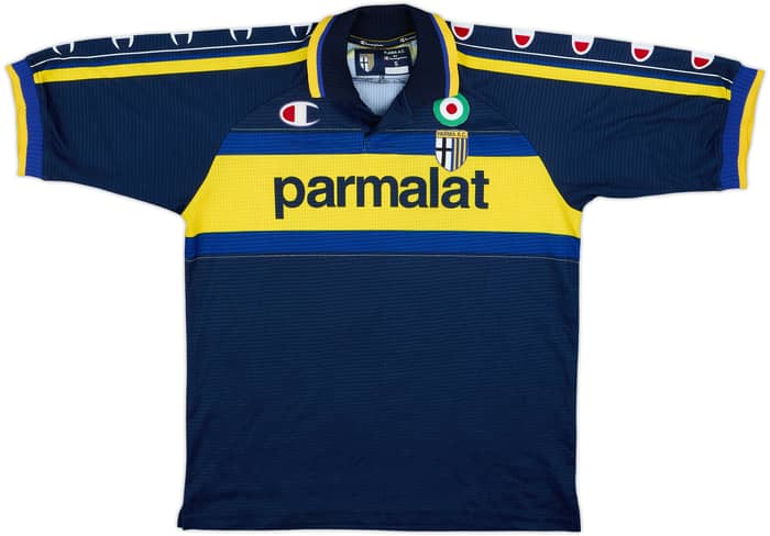 1999-00 Parma Away Shirt Crespo #9 - 8/10 - (S)
