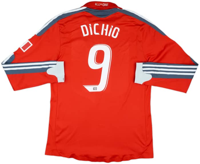 2009 Toronto FC Player Issue Home L/S Shirt Dichio #9 - 6/10 - (L)