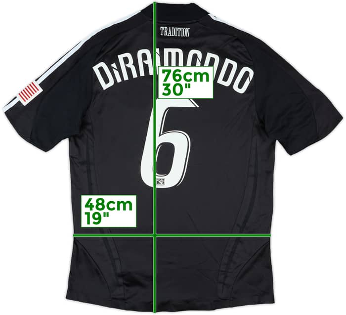 2009 DC United Match Issue Home Shirt DiRaimondo #6