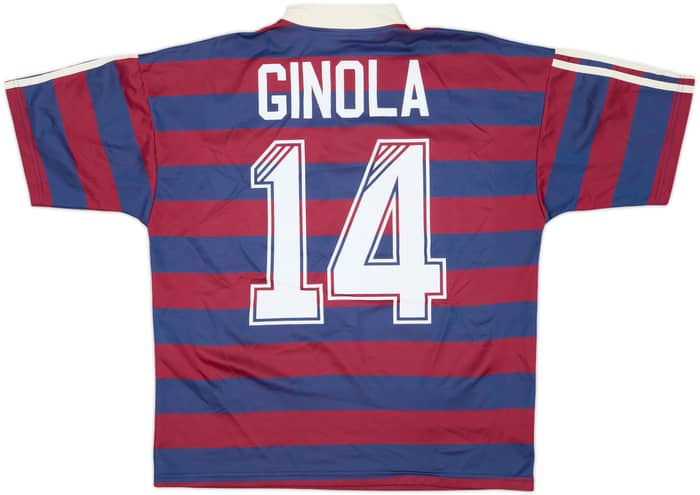 1995-96 Newcastle Away Shirt Ginola #14 - 6/10 - (M)