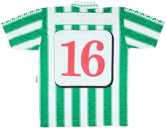 1996-98 Rapid Vienna Match Issue Home Shirt #16