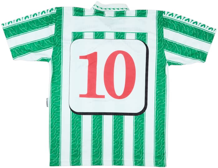1996-98 Rapid Vienna Match Issue Home Shirt #10