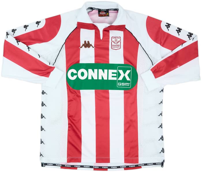 1998-99 Rapid Bucuresti Match Issue Home L/S Shirt #6