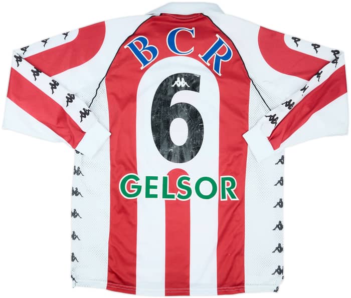 1998-99 Rapid Bucuresti Match Issue Home L/S Shirt #6