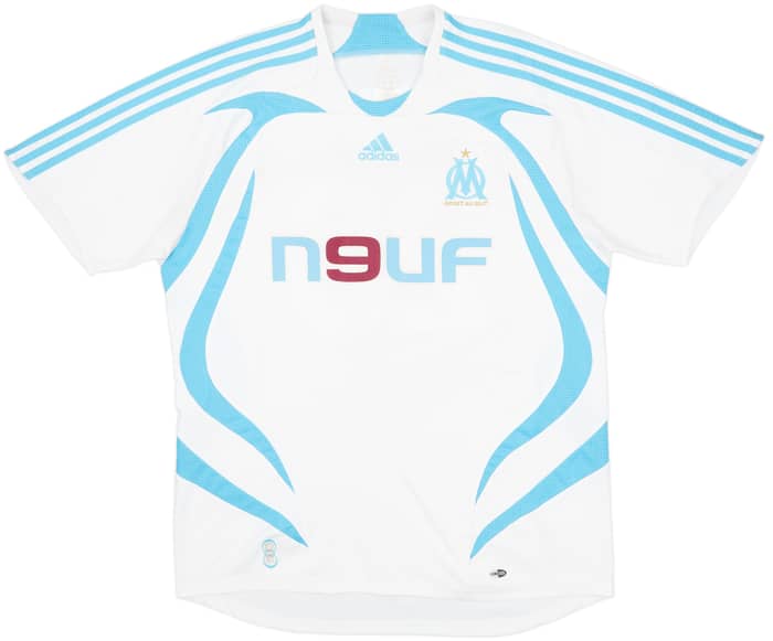 2007-08 Olympique Marseille Home Shirt Valbuena #28 - 7/10 - (L)