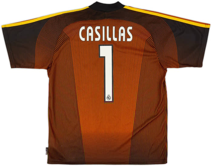 2003-04 Real Madrid GK Shirt Casillas #1 - 6/10 - (S)