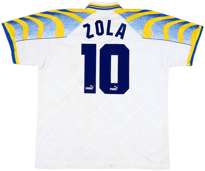 1995-97 Parma Home Shirt Zola #10 - 7/10 - (XL)