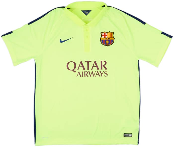 2014-15 Barcelona Third Shirt Messi #10 - 6/10 - (XL)