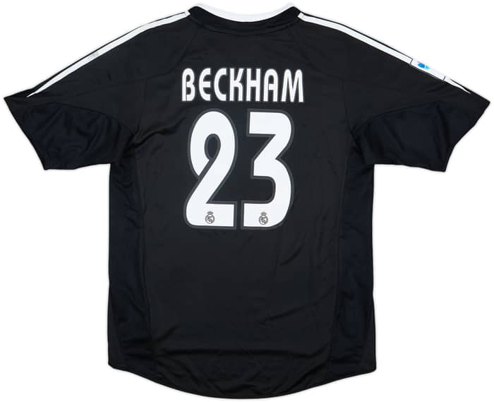2004-05 Real Madrid Away Shirt Beckham #23 - 7/10 - (S)