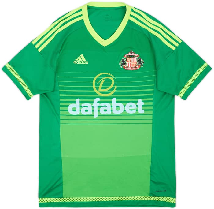 2015-16 Sunderland Away Shirt Defoe #18 - 7/10 - (M)