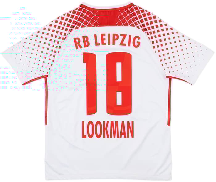 2017-18 RB Leipzig Home Shirt Lookman #18 - 6/10 - (M)