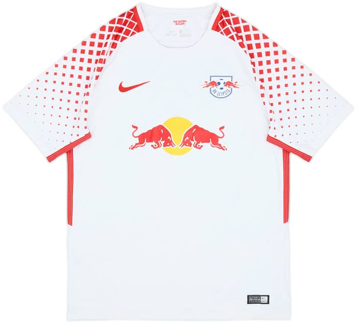 2017-18 RB Leipzig Home Shirt Lookman #18 - 6/10 - (M)