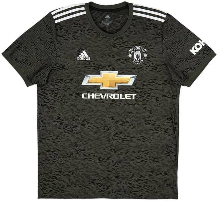 2020-21 Manchester United Away Shirt B.Fernandes #18 - 7/10 - (XL)