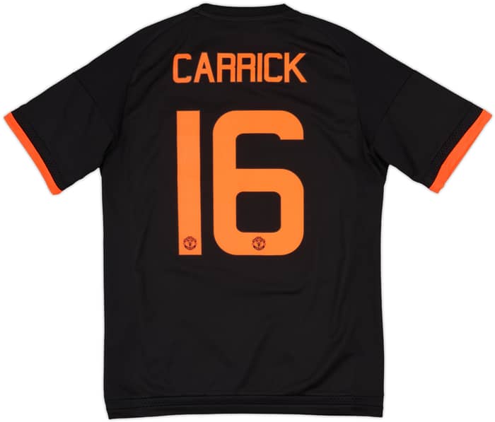 2015-16 Manchester United Third Shirt Carrick #16 - 10/10 - (M)