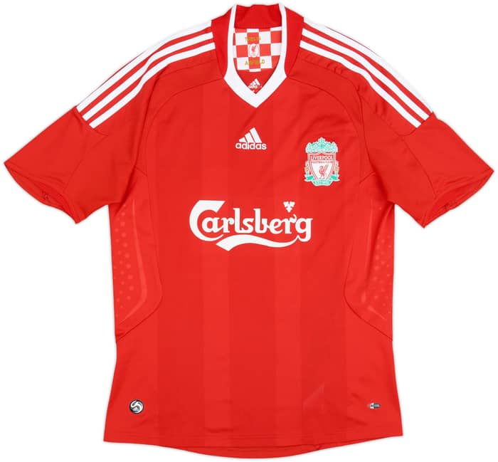 2008-10 Liverpool Home Shirt Carragher #23 - 8/10 - (M)