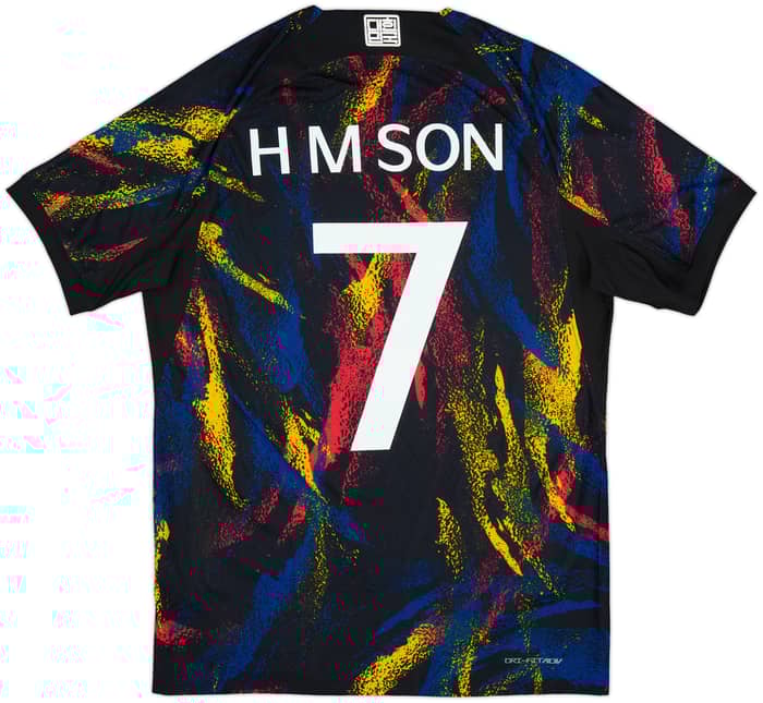 2022-24 South Korea Authentic Away Shirt H M Son #7 - 9/10 - (M)