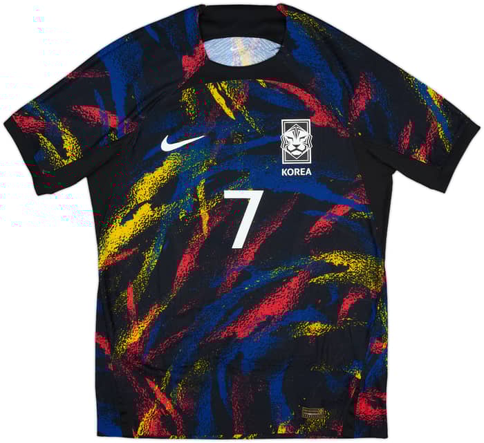 2022-24 South Korea Authentic Away Shirt H M Son #7 - 9/10 - (M)