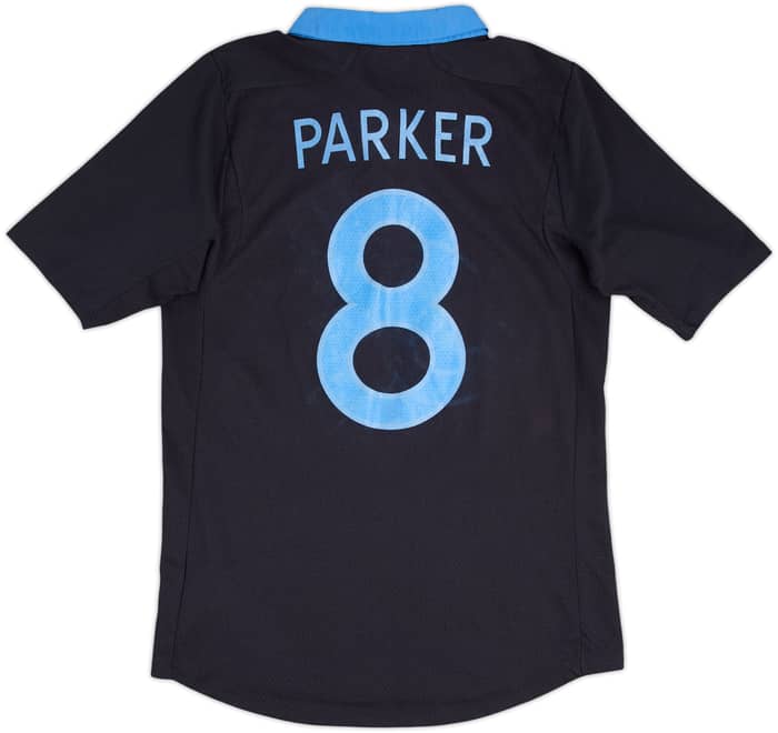 2011-12 England Away Shirt Parker #8 - 4/10 - (M)