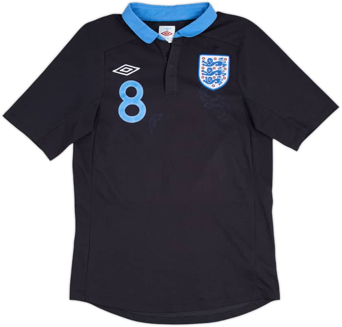 2011-12 England Away Shirt Parker #8 - 4/10 - (M)