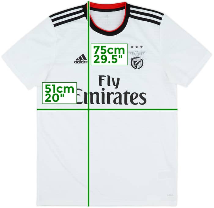 2018-19 Benfica Away Shirt - 7/10 - (M)