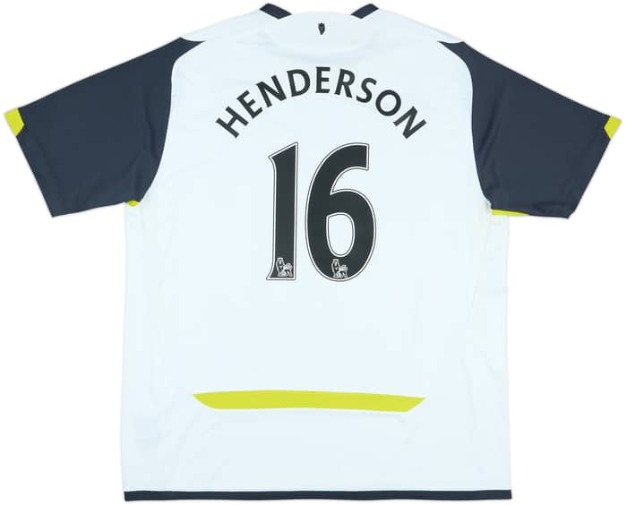 2009-10 Sunderland Away Shirt Henderson #16 - 8/10 - (XXL)
