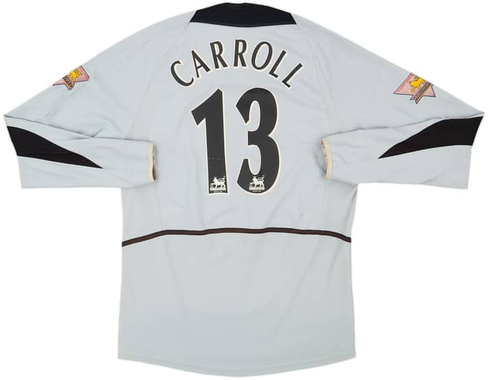 2002-04 Manchester United GK Shirt Carroll #13 - 7/10 - (L)
