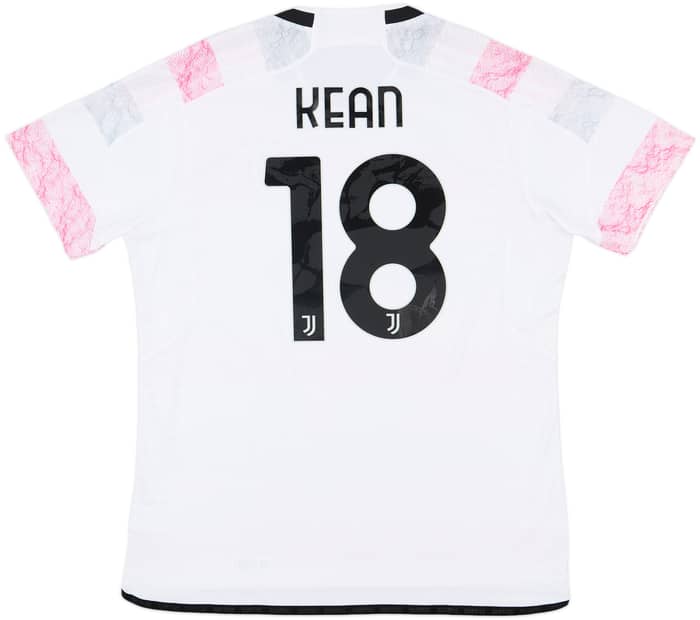2023-24 Juventus Authentic Away Shirt Kean #18 - 10/10 - (XL)