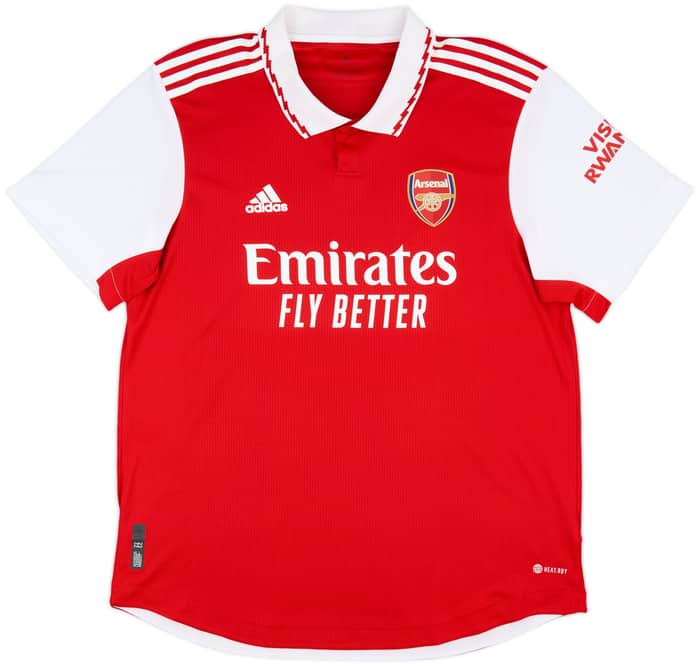 2022-23 Arsenal Authentic Home Shirt Odegaard #8 - 8/10 - (XXL)