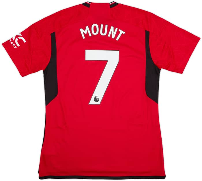 2023-24 Manchester United Home Shirt Mount #7 (L)