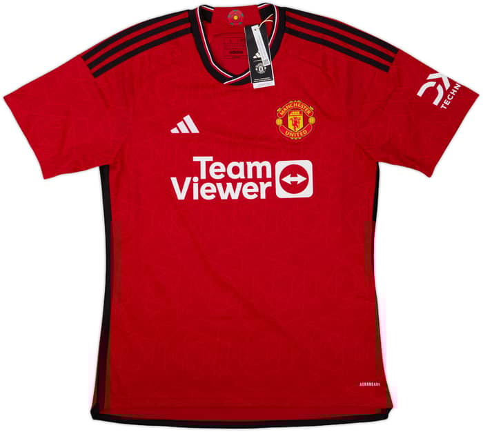 2023-24 Manchester United Home Shirt Mount #7 (L)