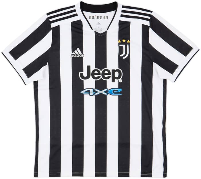 2021-22 Juventus Home Shirt Ronaldo #7 - 9/10 - (L)