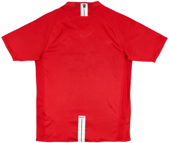 2007-09 Manchester United Home Shirt - 7/10 - (XL.Boys)