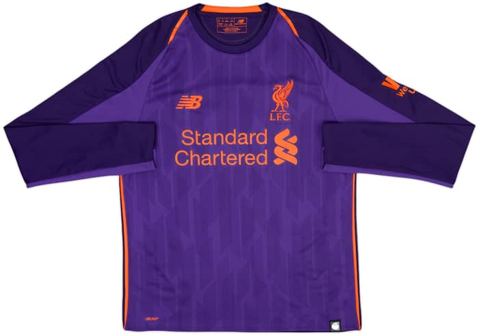 2018-19 Liverpool Away L/S Shirt Firmino #9 - 10/10 - (S)