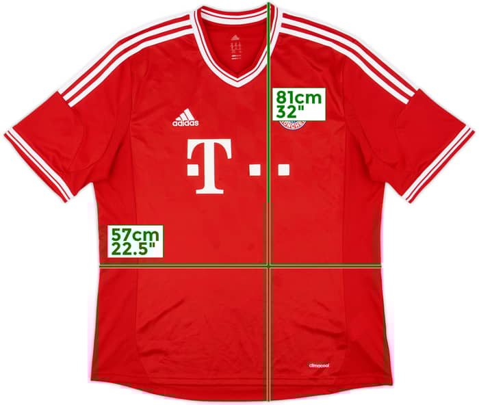 2013-14 Bayern Munich Home Shirt - 4/10 - (XL)