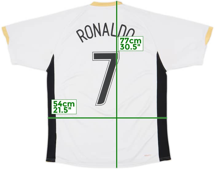 2006-08 Manchester United Away Shirt Ronaldo #7 - 5/10 - (L)
