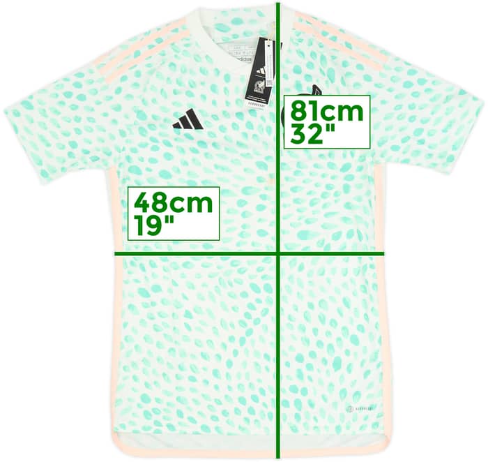 2023-24 Mexico Women Away Shirt (Women's L)