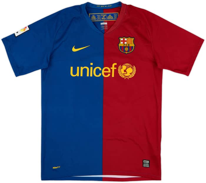 2008-09 Barcelona Home Shirt Messi #10 - 5/10 - (S)