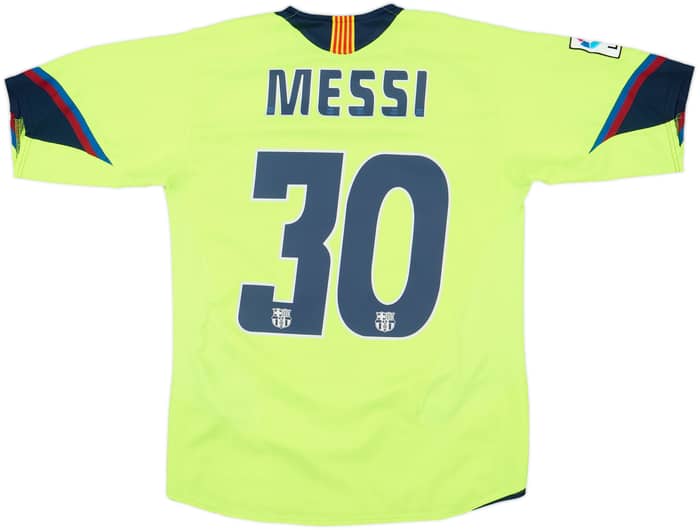 2005-06 Barcelona Away Shirt Messi #30 - 8/10 - (S)