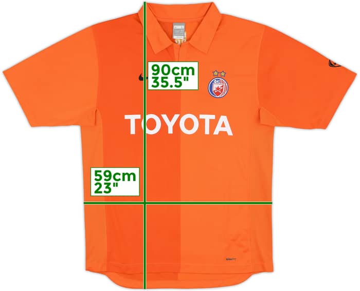 2006-07 Red Star Belgrade Third Shirt - 9/10 - (L)