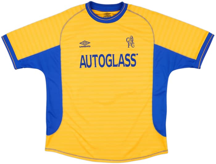 2000-01 Chelsea Away Shirt Hasselbaink #9 - 8/10 - (XL)
