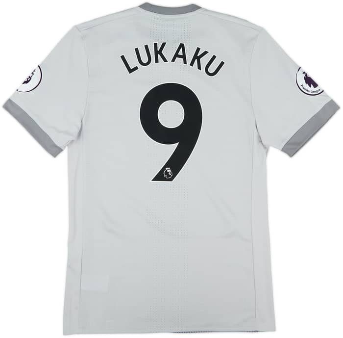 2017-18 Manchester United Authentic Third Shirt Lukaku #9 - 10/10 - (M)