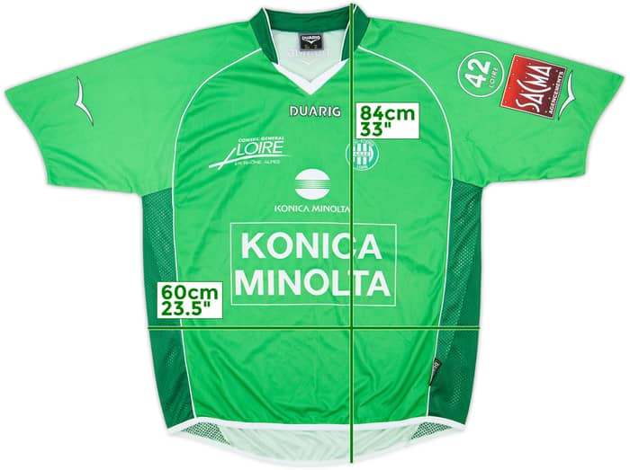 2004-05 Saint Etienne Home Shirt - 9/10 - (XL)