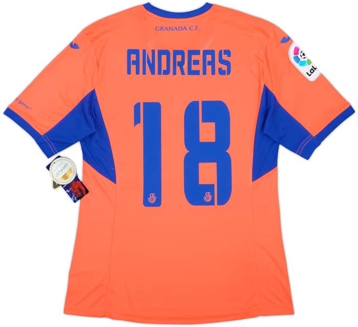 2016-17 Granada Third Shirt Andreas #18 (L)