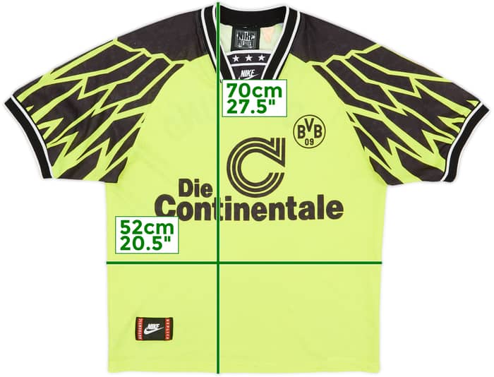 1994-95 Borussia Dortmund Home Shirt - 6/10 - (M)